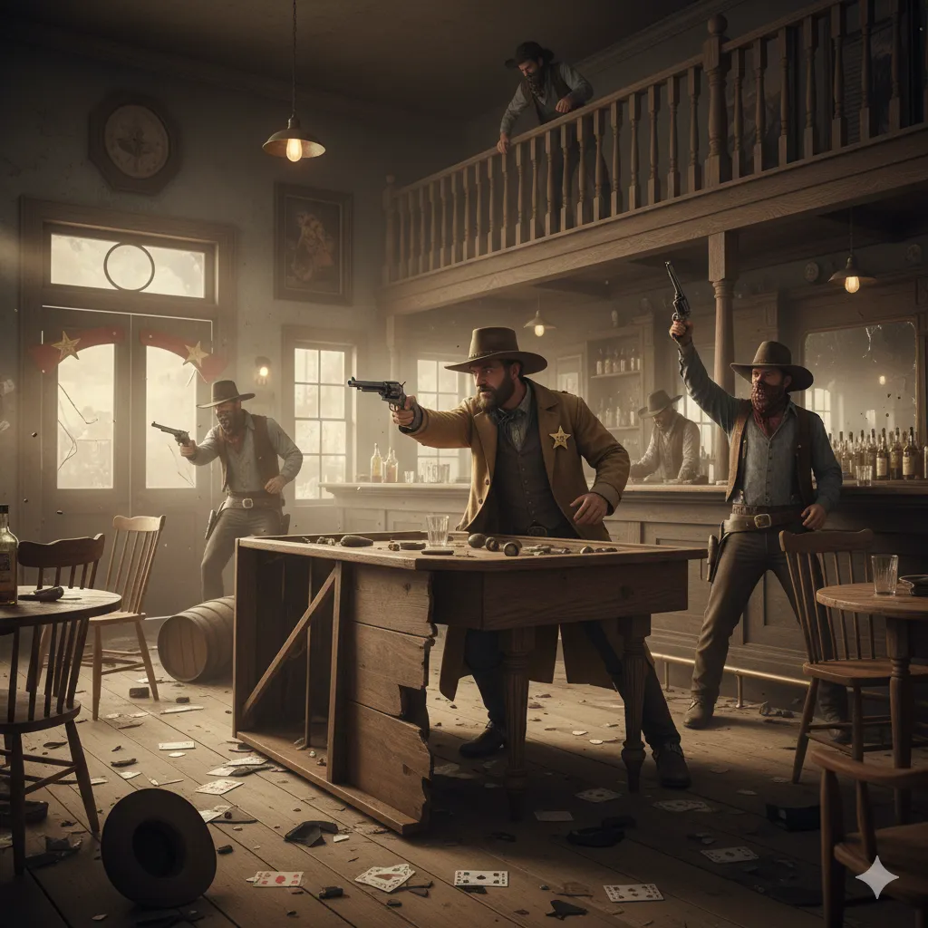 Gunsmoke – VR-Spiel bei PlayVR Wien