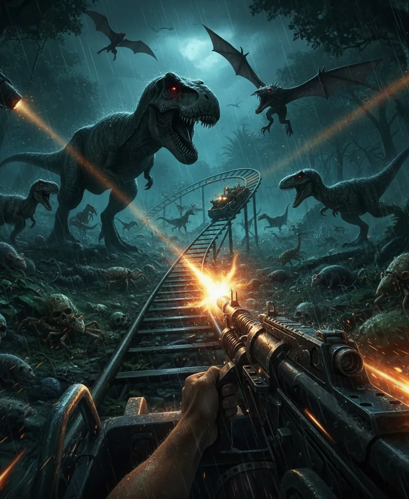 DinoTerror – VR-Spiel bei PlayVR Wien