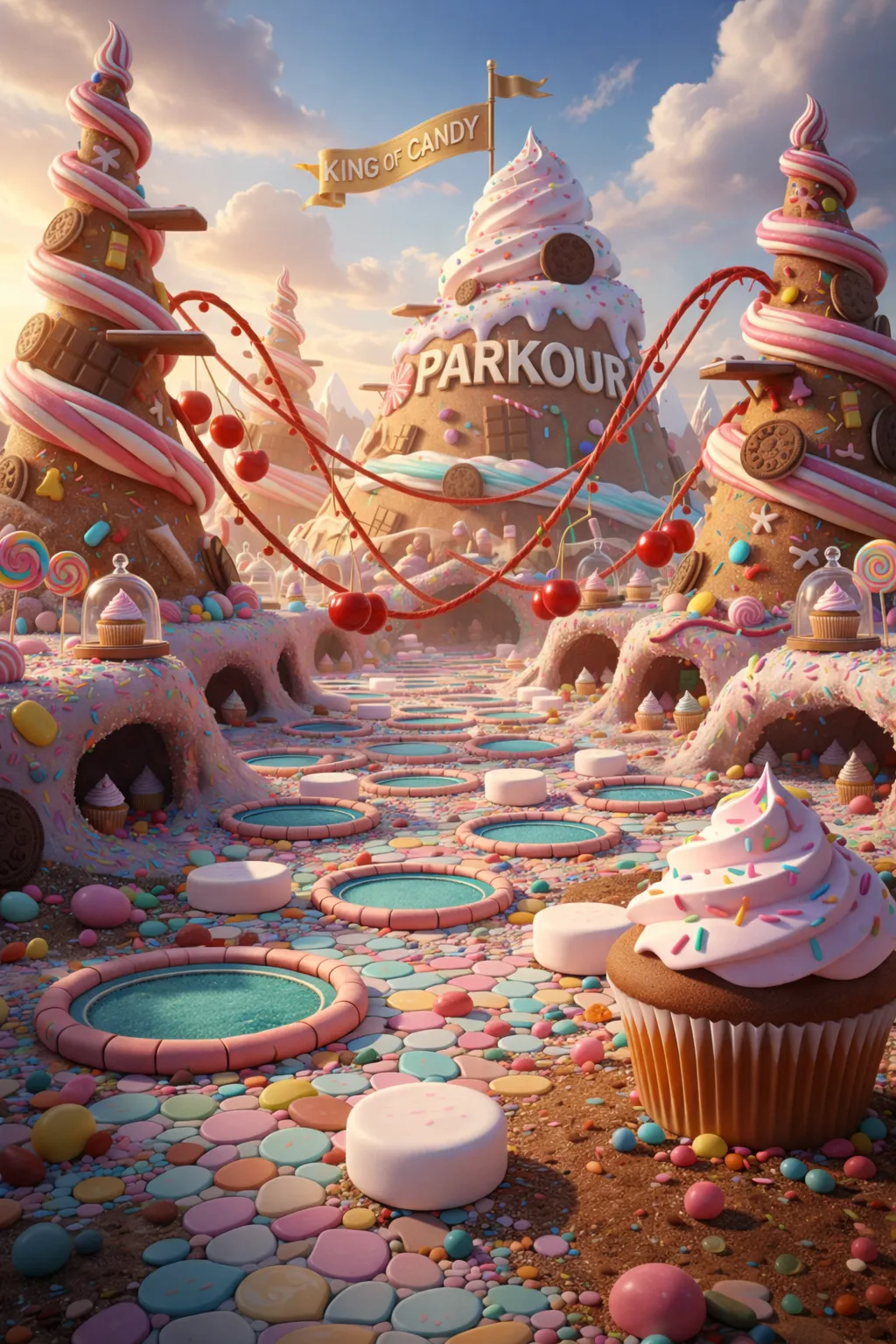 Candy Parkour – VR-Spiel bei PlayVR Wien
