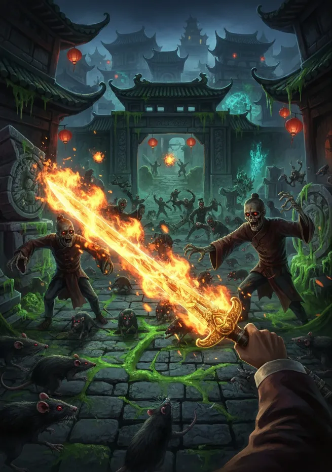 Zombie Temple – VR-Spiel bei PlayVR Wien