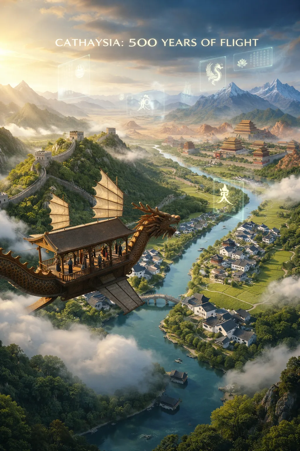 Flying over Cathaysia – VR-Spiel bei PlayVR Wien