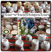 Vintage Servies Stapelen