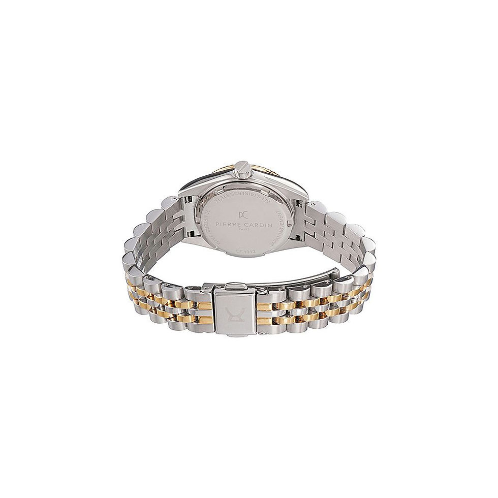 Thumbnail: Pierre Cardin Gray Stainless Steel Bracelet Watch