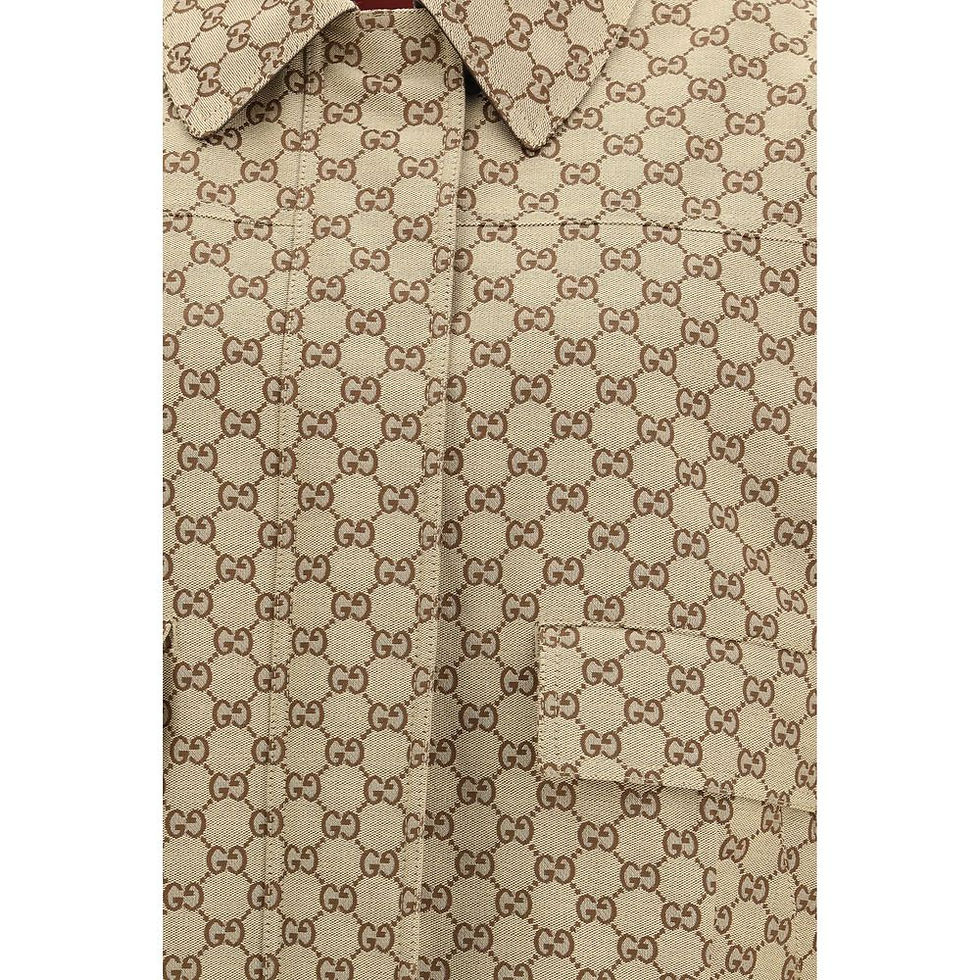 Thumbnail: Gucci Beige Cotton Bomber