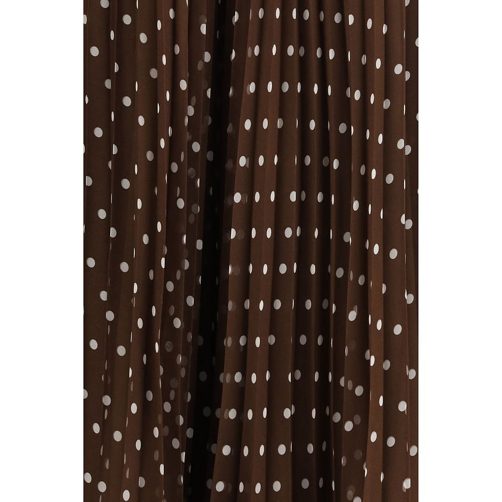 Thumbnail: P.A.R.O.S.H. Brown Polyester Long Skirt