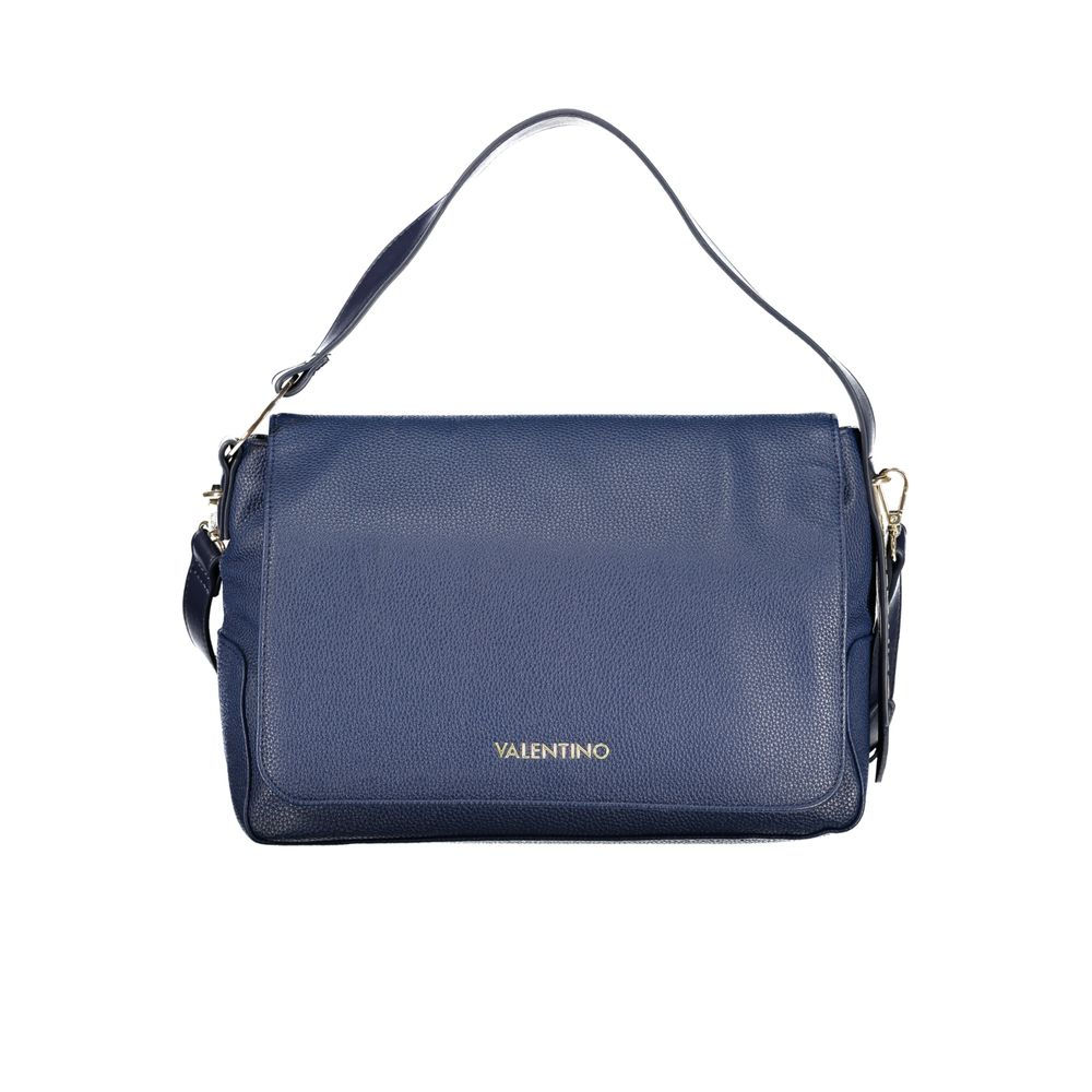 Mario Valentino Blue Polyurethane Women Shoulder Bag