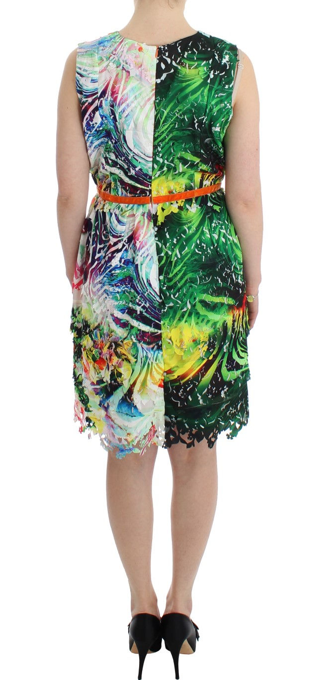 Thumbnail: Lanre Da Silva Ajayi Multicolor Organza Sheath Dress