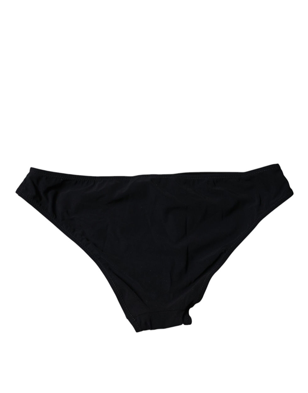 Thumbnail: Dolce & Gabbana Black Nylon Stretch Mid Waist Panty Underwear