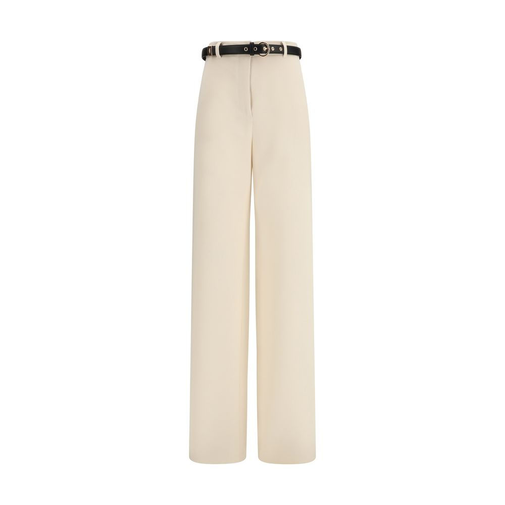 Max Mara Beige Triacetate Dress Pants