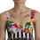 Thumbnail: Dolce & Gabbana Multicolor Poplin Floral Mini Flared Dress