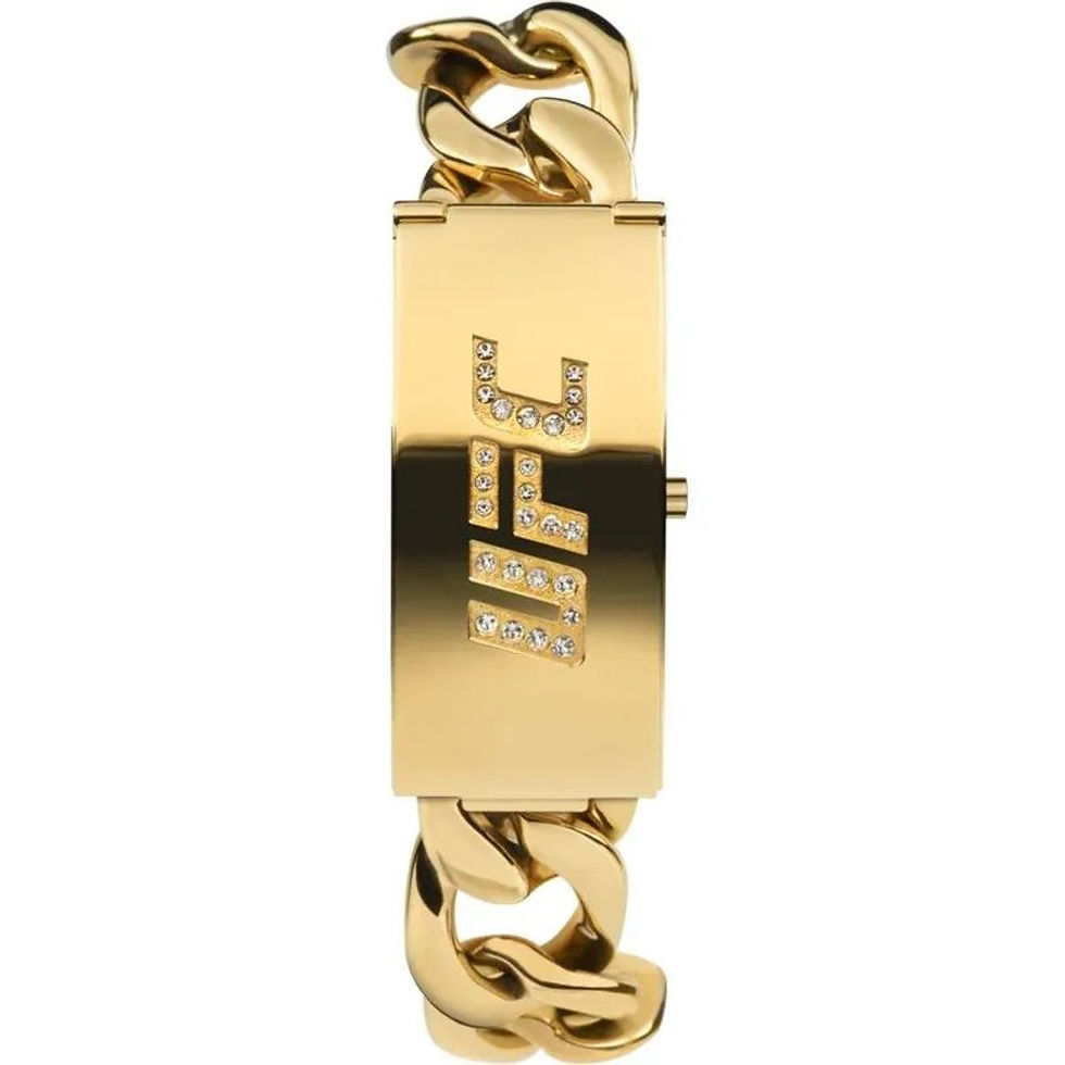 Thumbnail: Timex Gold Stainless Steel Bracelet Watch