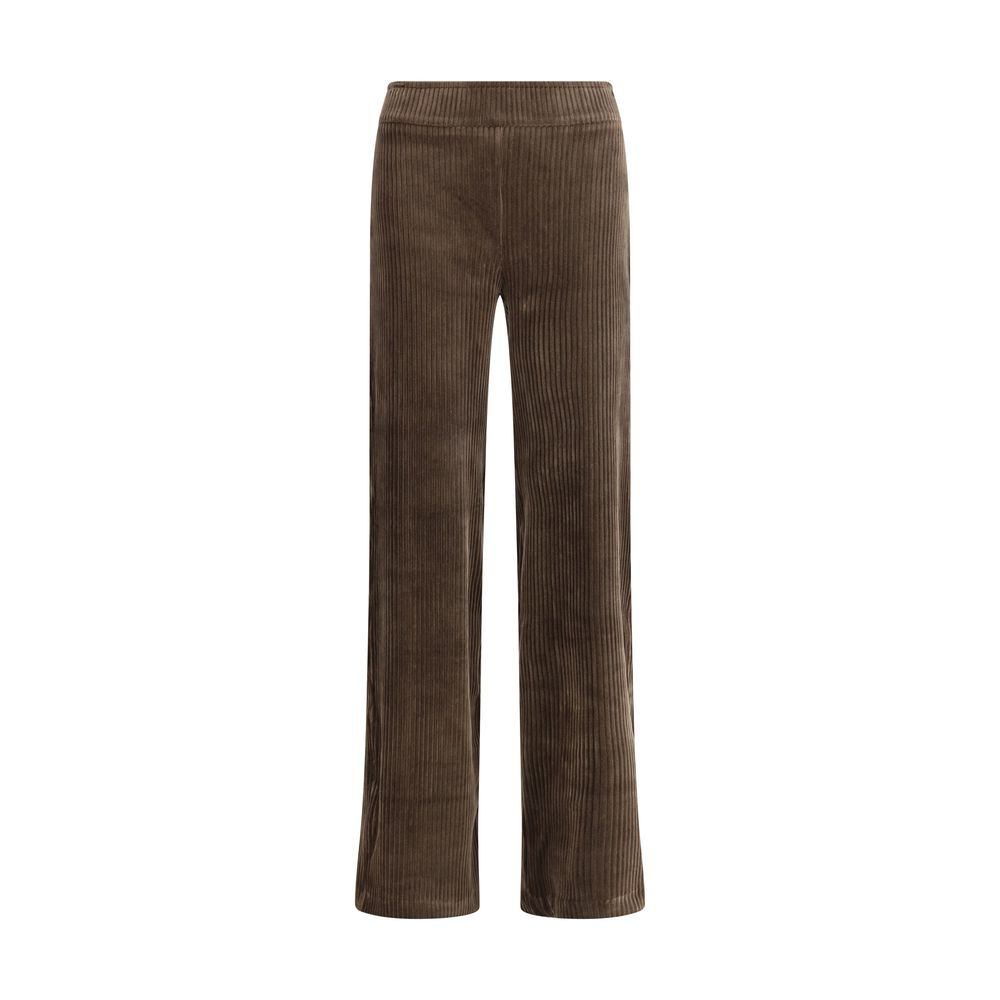 Avenue Montaigne Brown Cotton Casual Pants