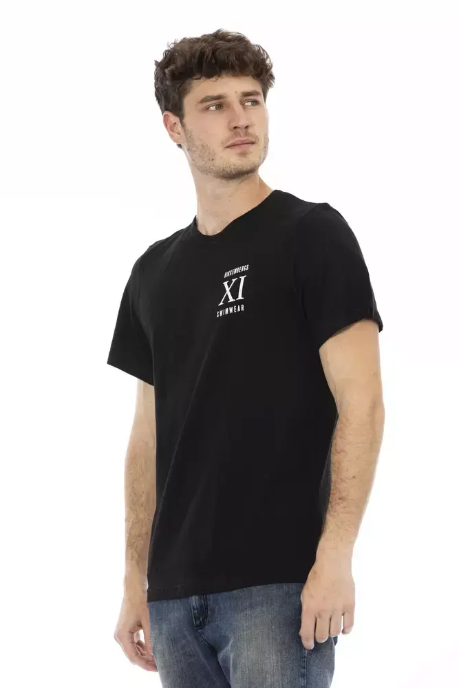 Thumbnail: Bikkembergs Black Cotton Men's T-Shirt