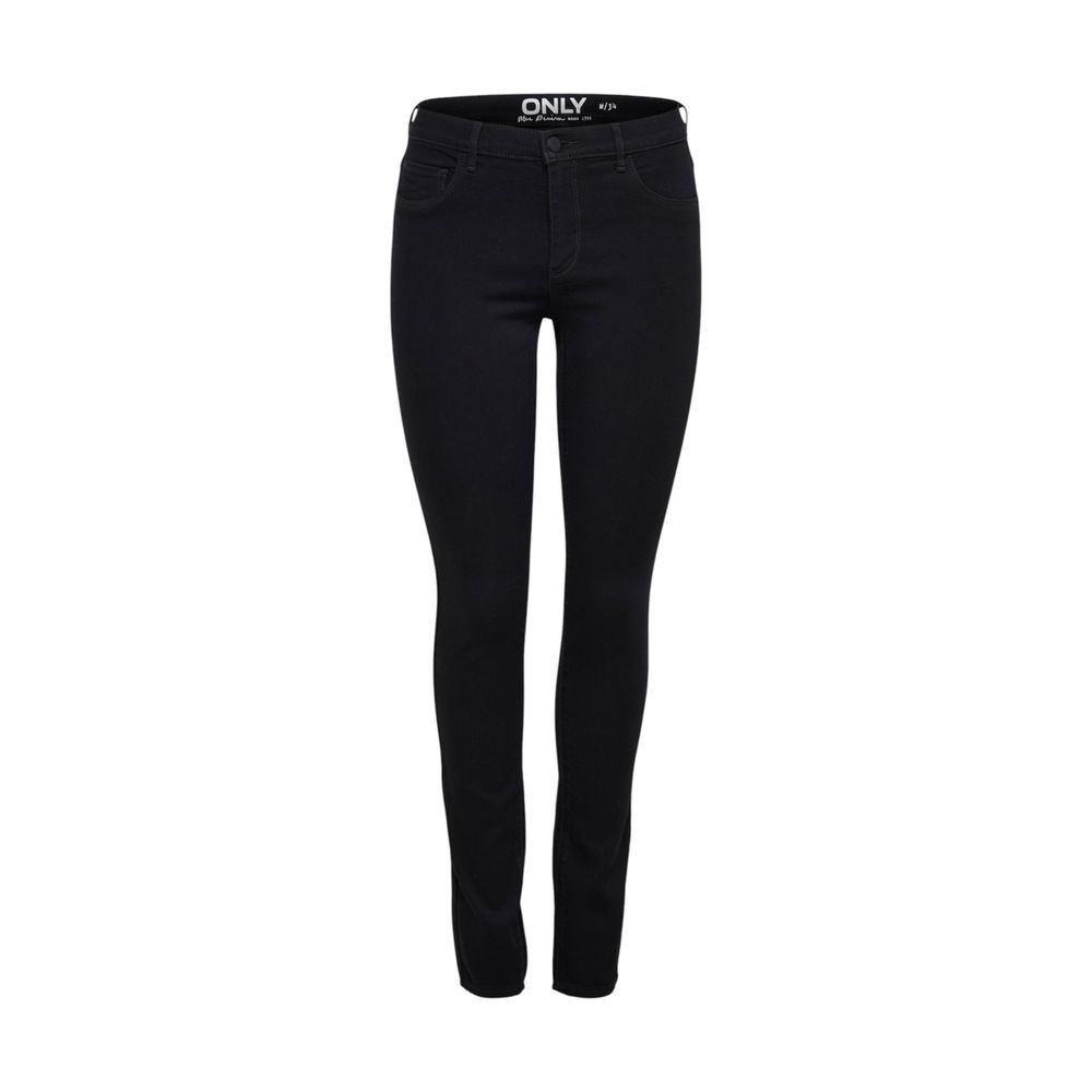 Only Black Viscose Skinny Jeans
