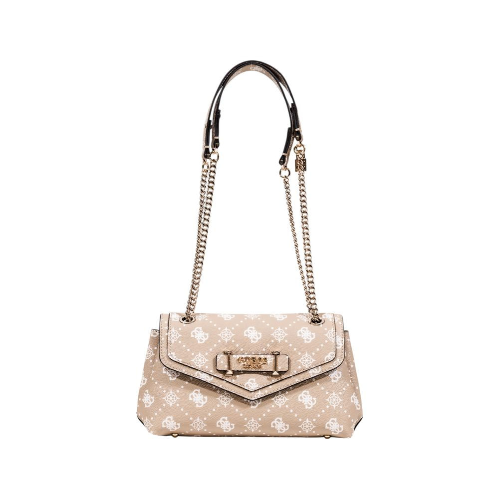 Guess Beige Polyethylene Handbag