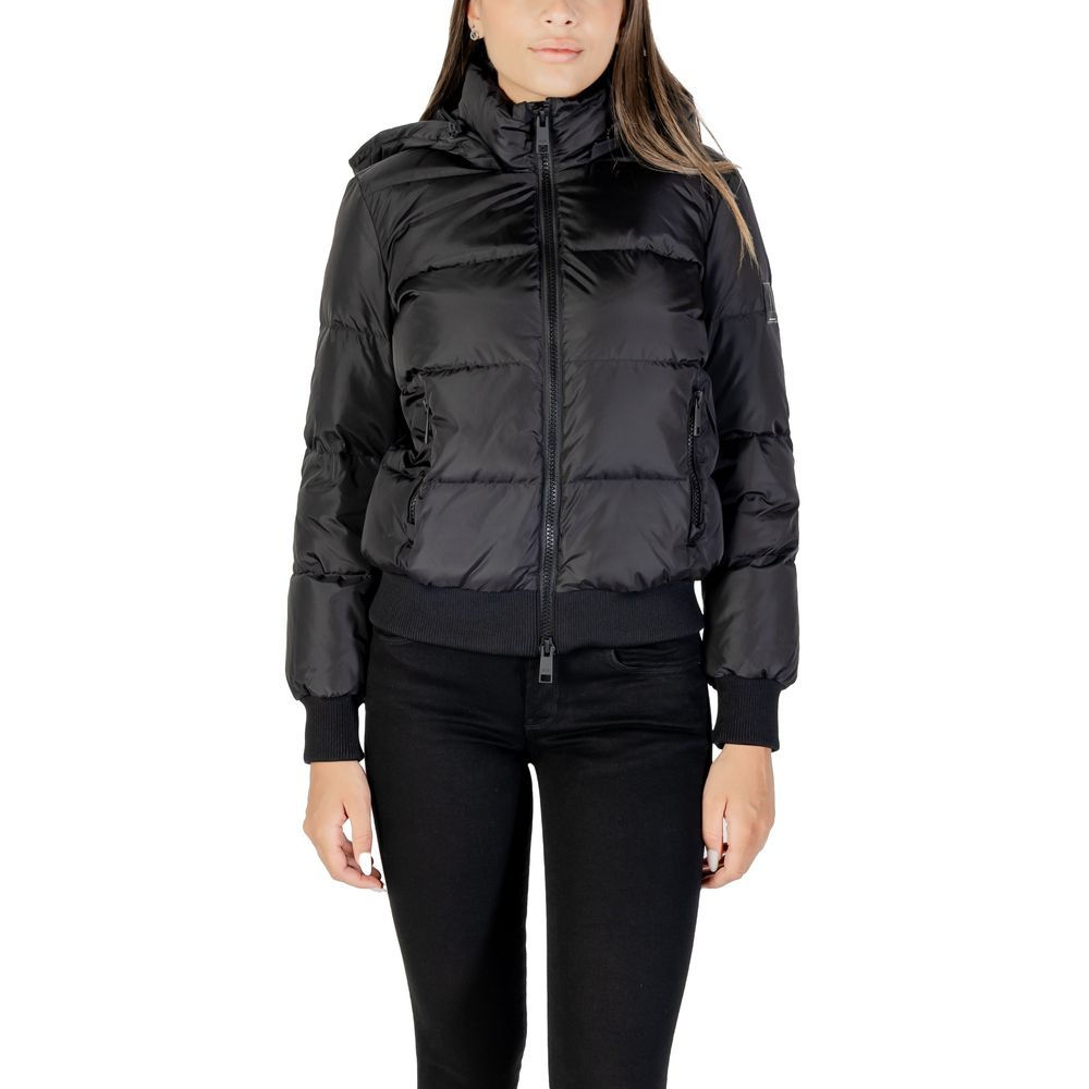 Armani Exchange Black Polyamide Shell Jacket
