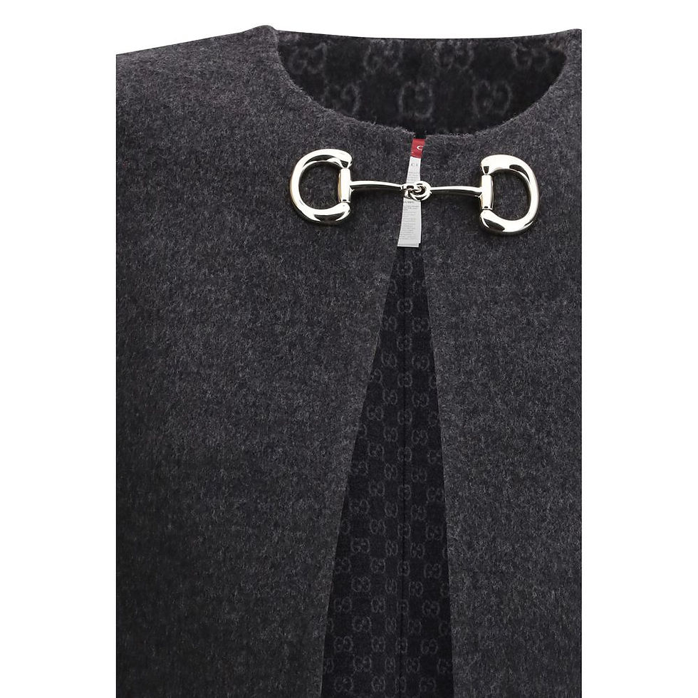 Thumbnail: Gucci Gray Wool Coat