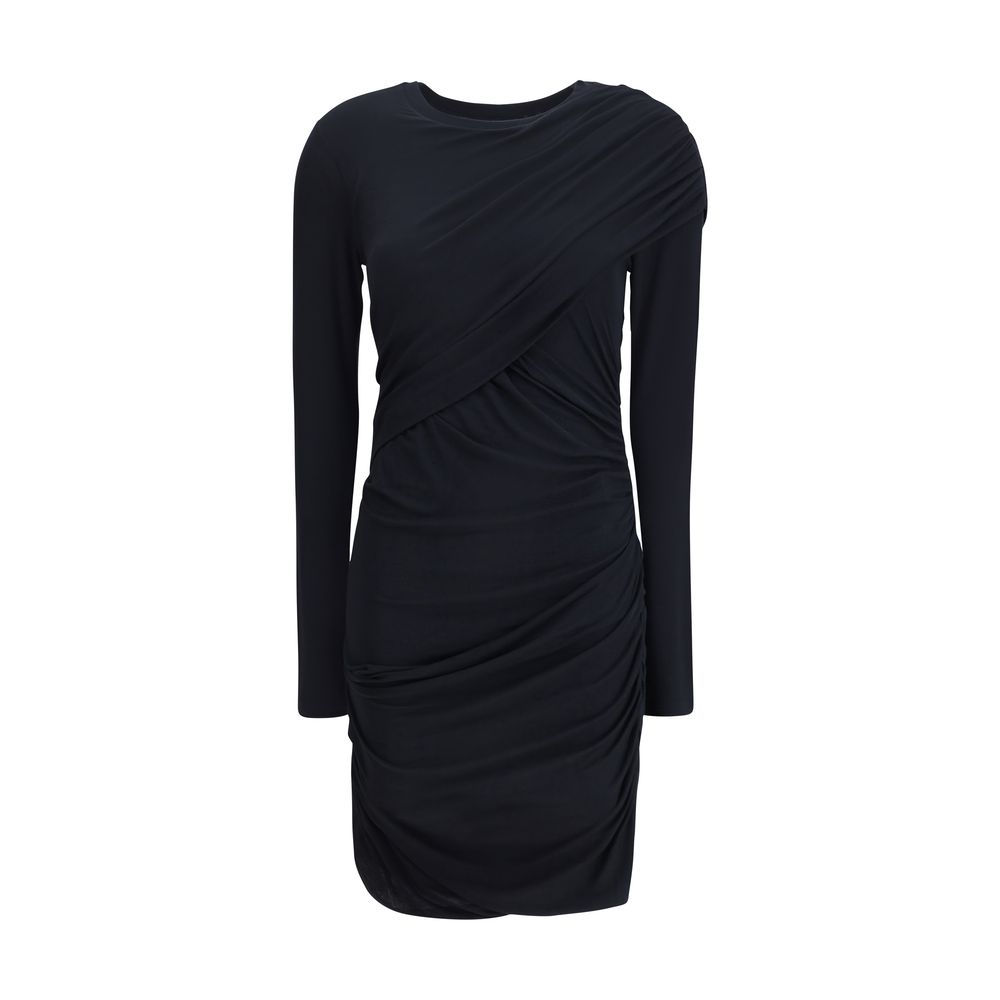 Marant Etoile Black Modal Casual Dress