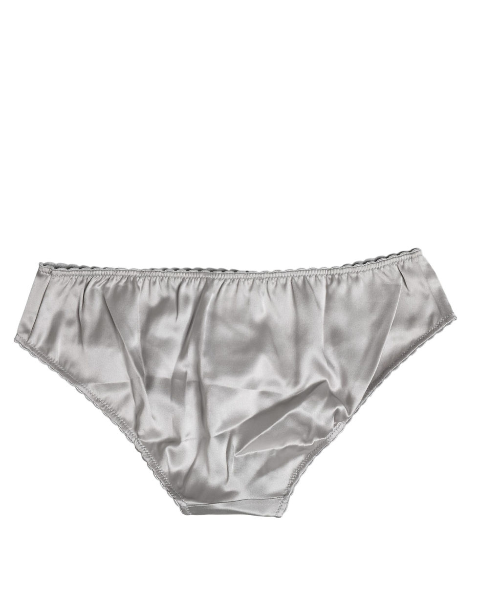 Thumbnail: Dolce & Gabbana Gray Silk Stretch Bottom Low Waist Panty Underwear
