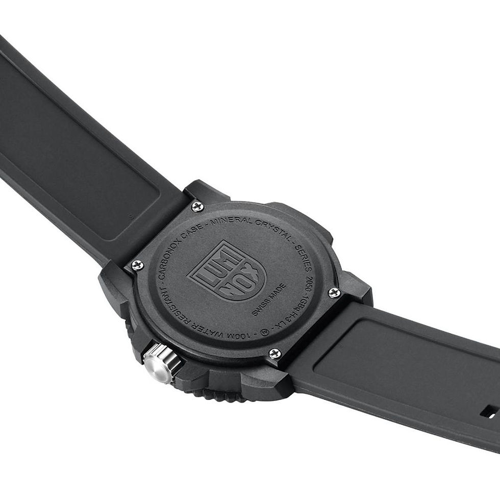 Thumbnail: Luminox Black Resin Sport Watch