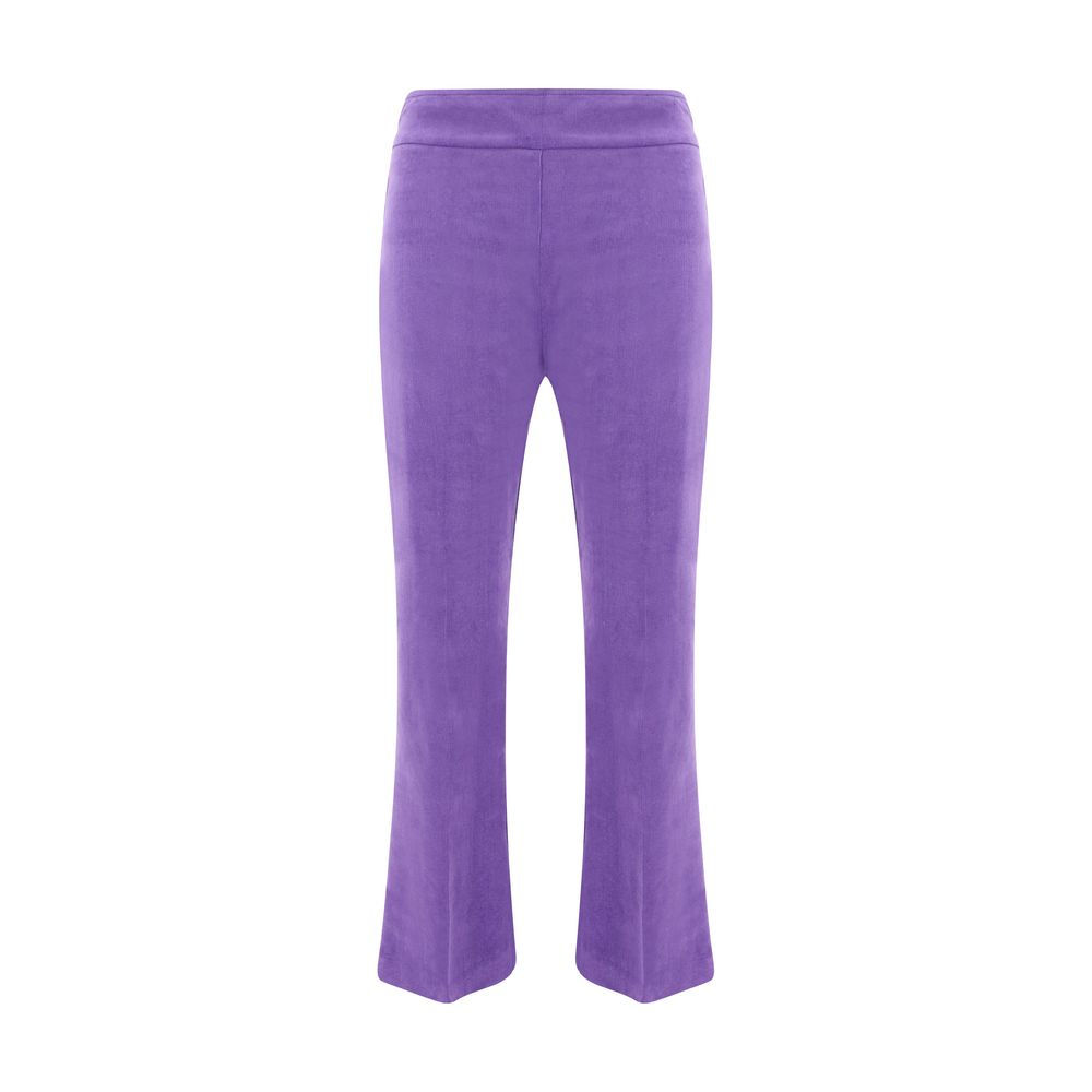 Avenue Montaigne Multicolor Cotton Casual Pants