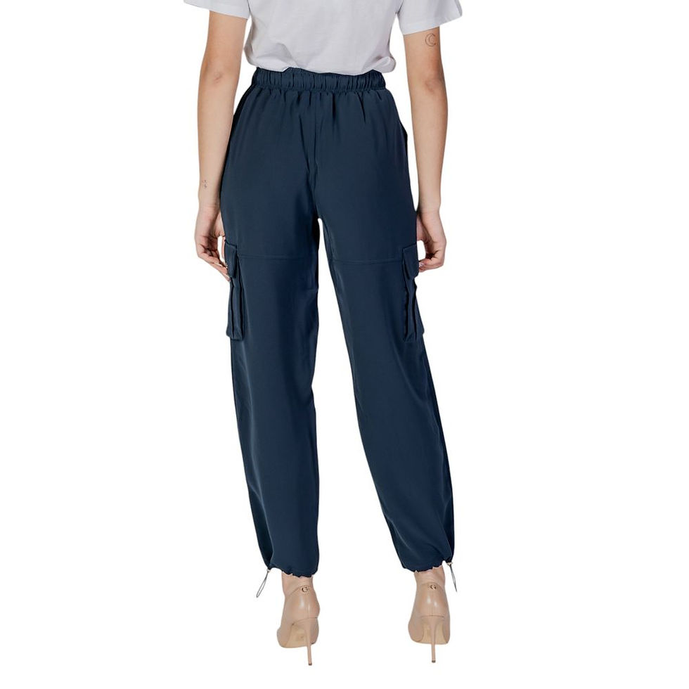 Thumbnail: Liu Jo Blue Polyester Cargo Pants
