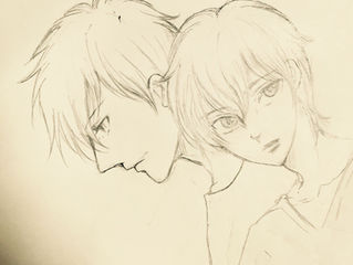 まこゆきを描いてもらったの!