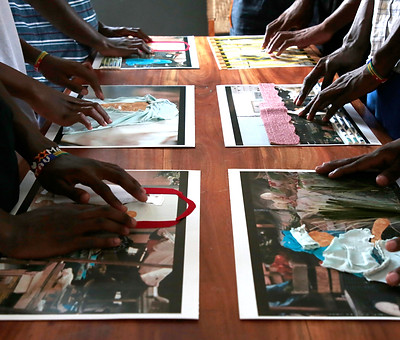 Images tactiles pour découvrir le film en relief