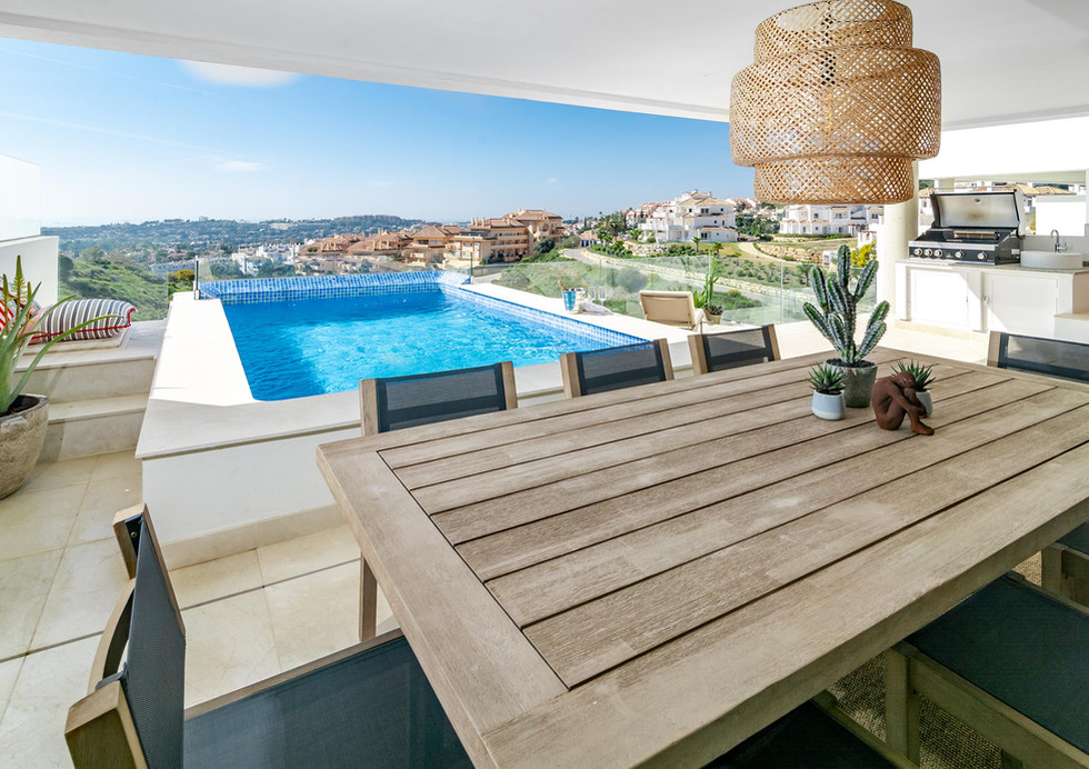 LMR- Apartamento de lujo, piscina privada, vista impresionante