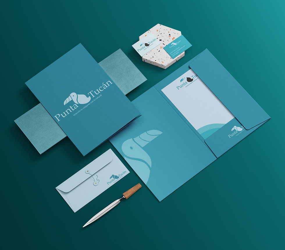Papelería para Hotel Punta Tucán