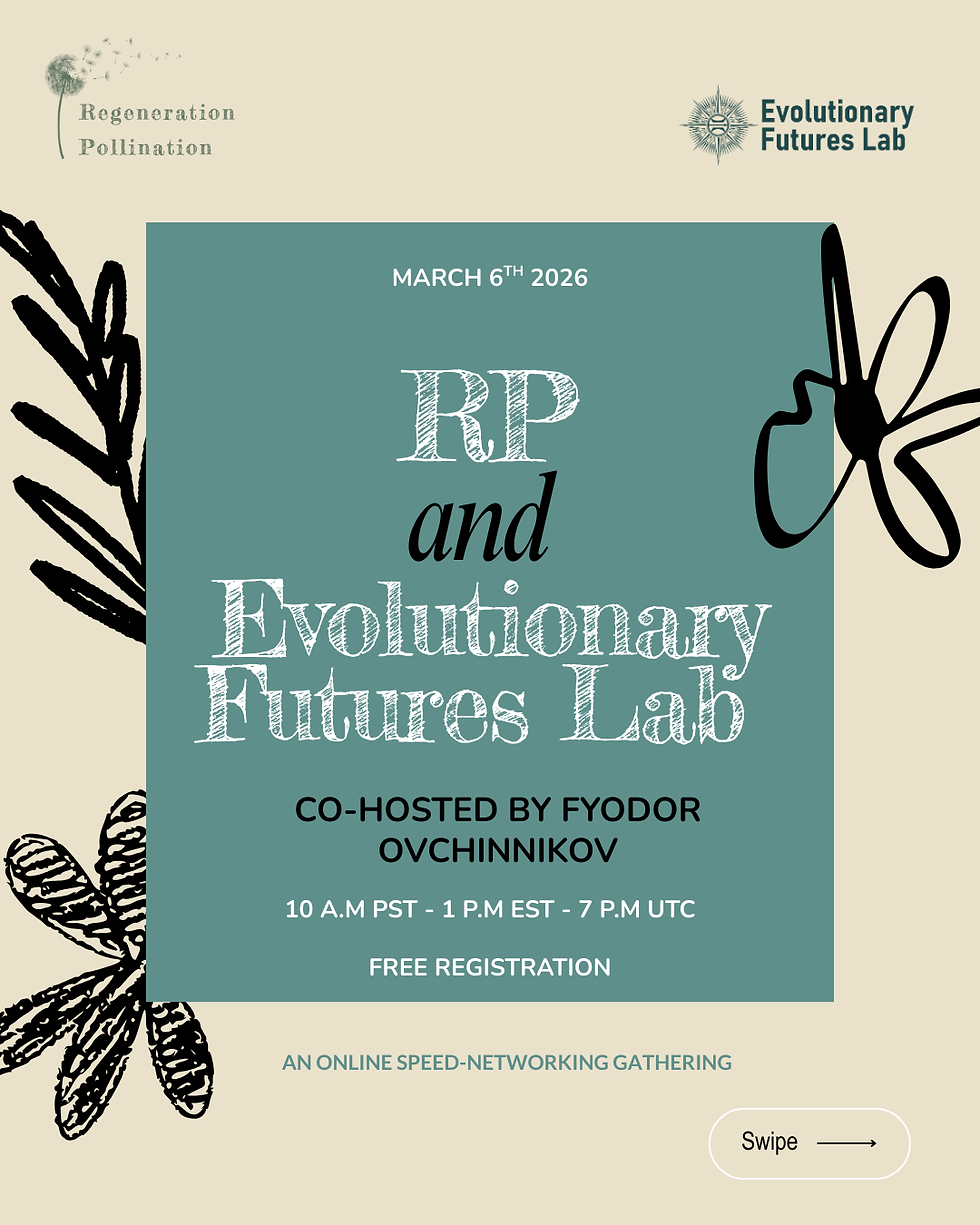 RP: Evolutionary Futures Lab on First Friday