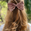 Thumbnail: ROSE GOLD CLASSIC BOW BARRETTE