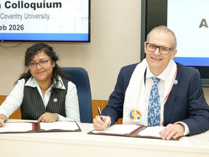 IIT Guwahati and Coventry University Formalise Research Partnership in AI and Healthcare