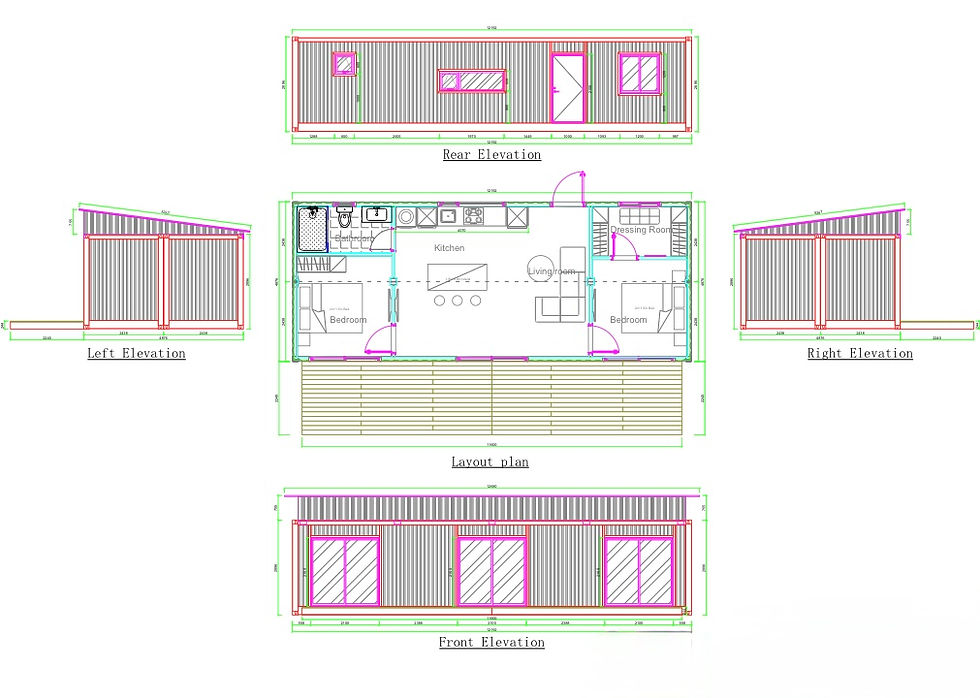 2 bedroom modular home