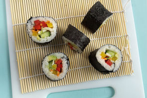 RECIPE Rainbow Sushi Rolls