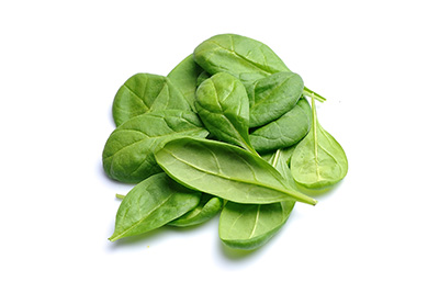 Spinach compared to Lettuce