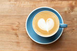 But first, coffee