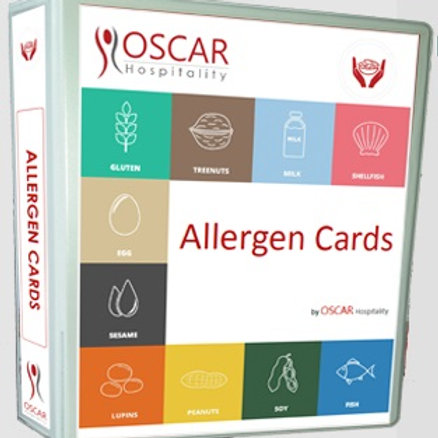 Allergen cards | Oscar Care Group