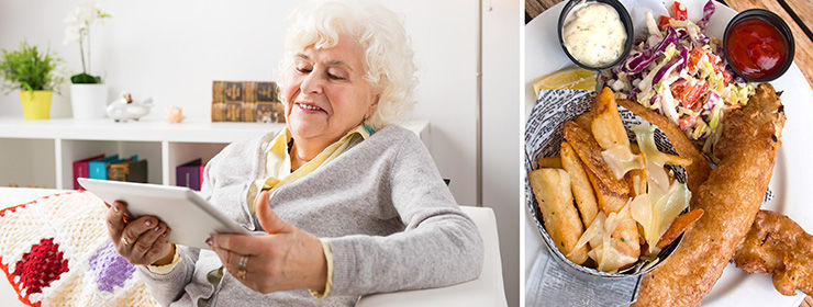 Are you seeking resident feedback on the food?