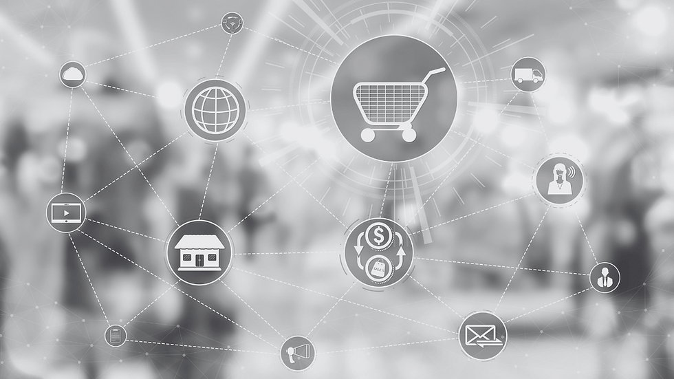 Retail wholesale and e-commerce network.