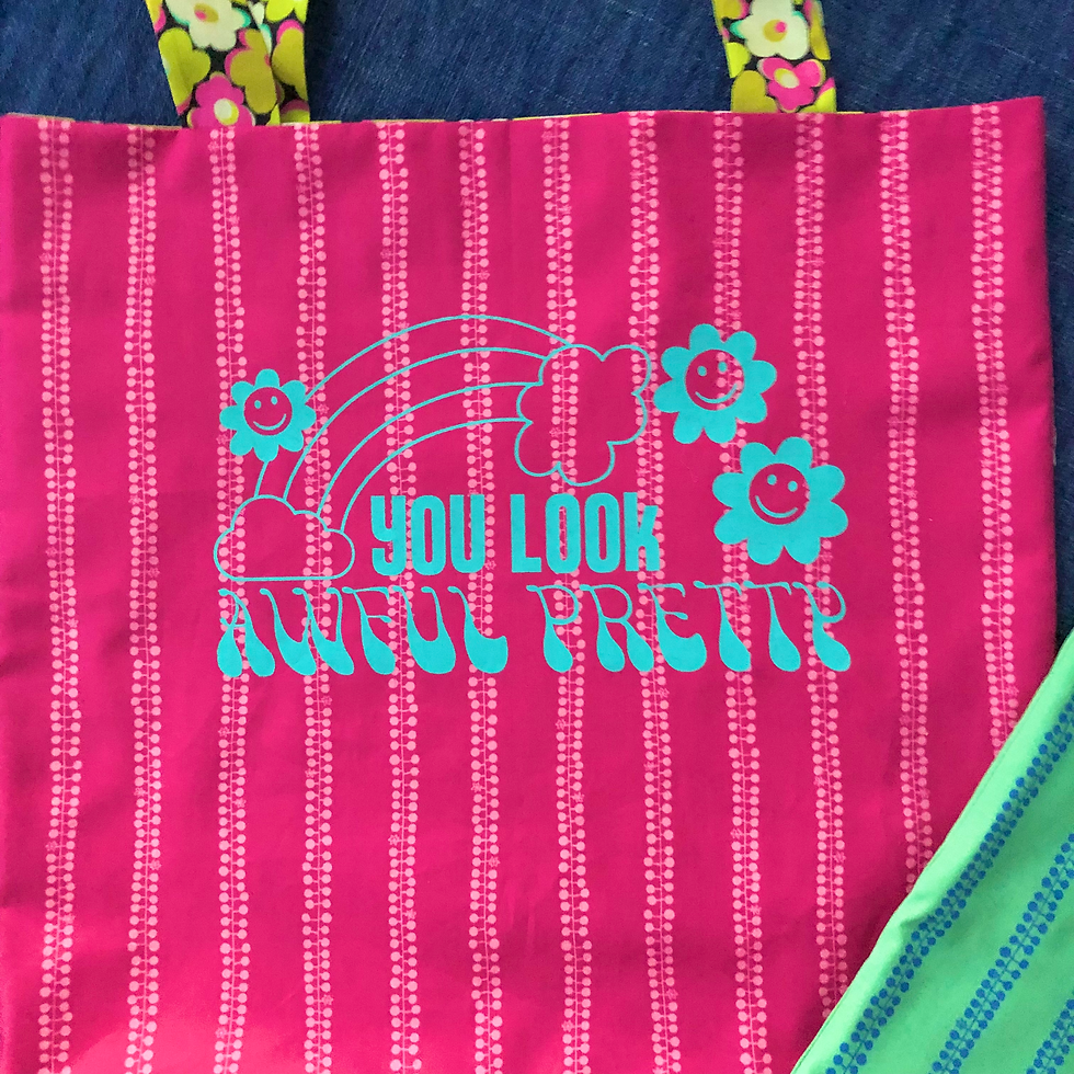 Thumbnail: Awful Pretty Cotton Tote