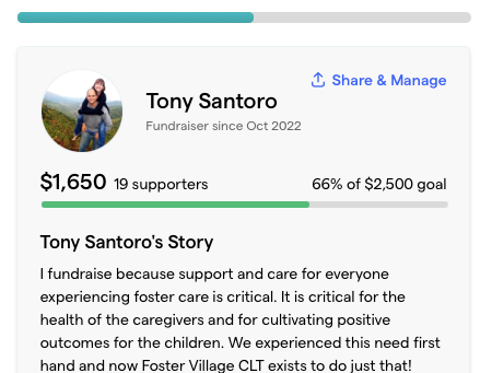 NOVEMBER 2022: FOSTER THE MOVEMENT FUNDRAISER