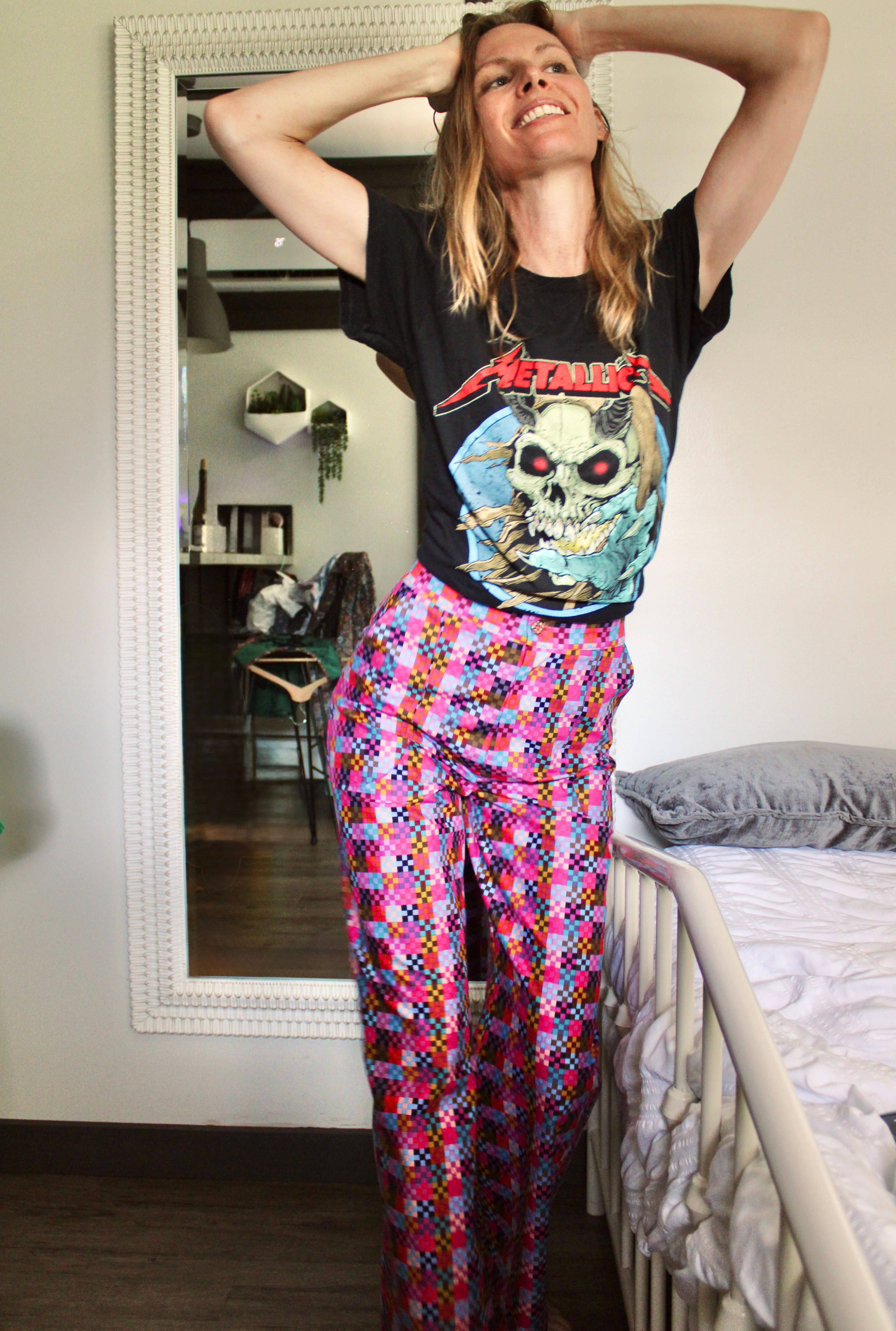 Sharp Dresser Plaid Pants