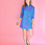 Thumbnail: Shirtdress Shift in Blue Daydreams