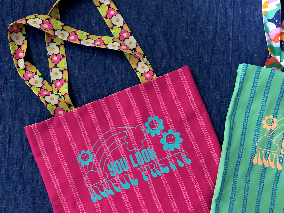 Thumbnail: Awful Pretty Cotton Tote