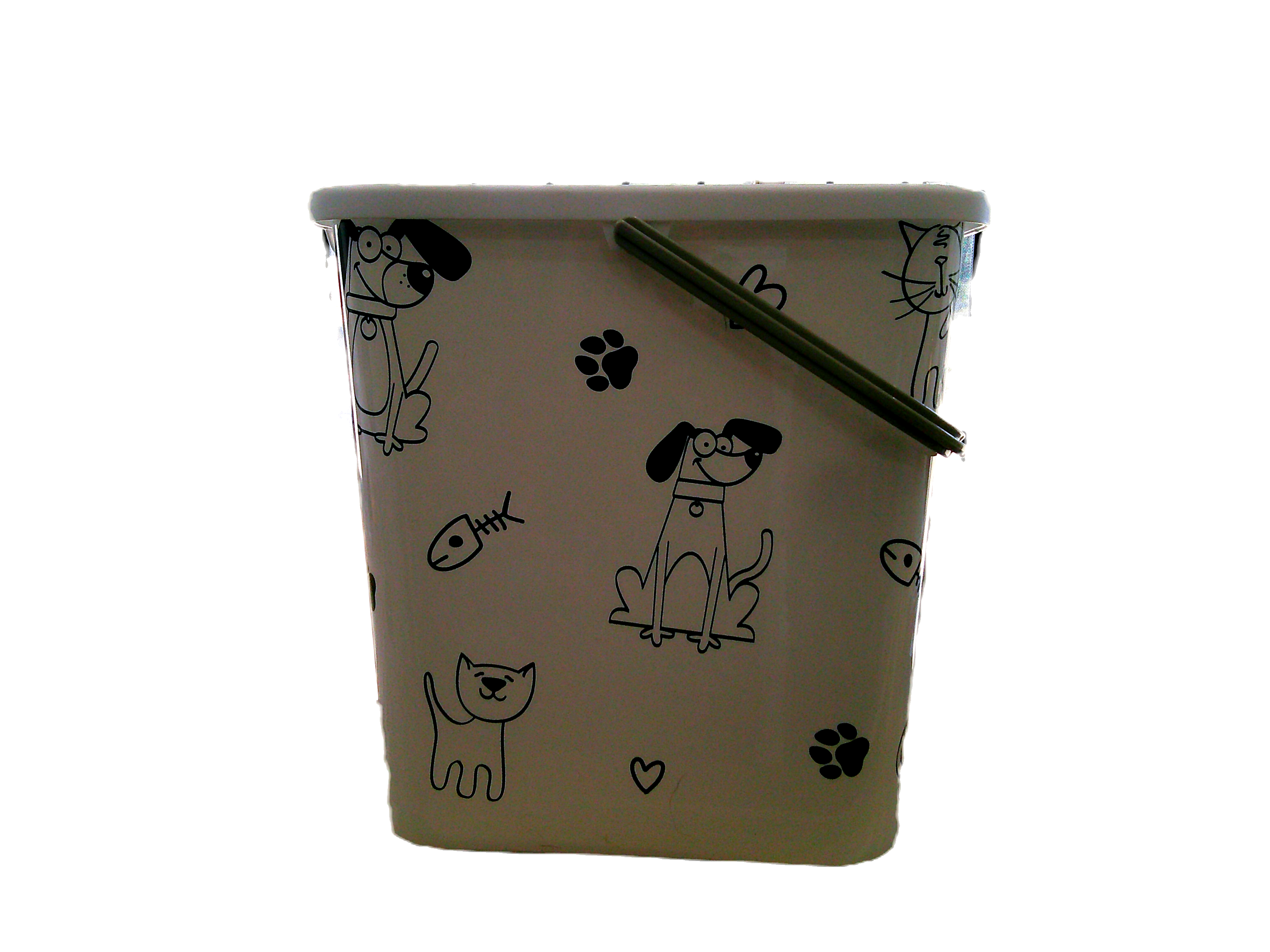 Dog Food Storage Container With Scooper