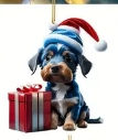 Thumbnail: Present from Pup Christmas Ornament