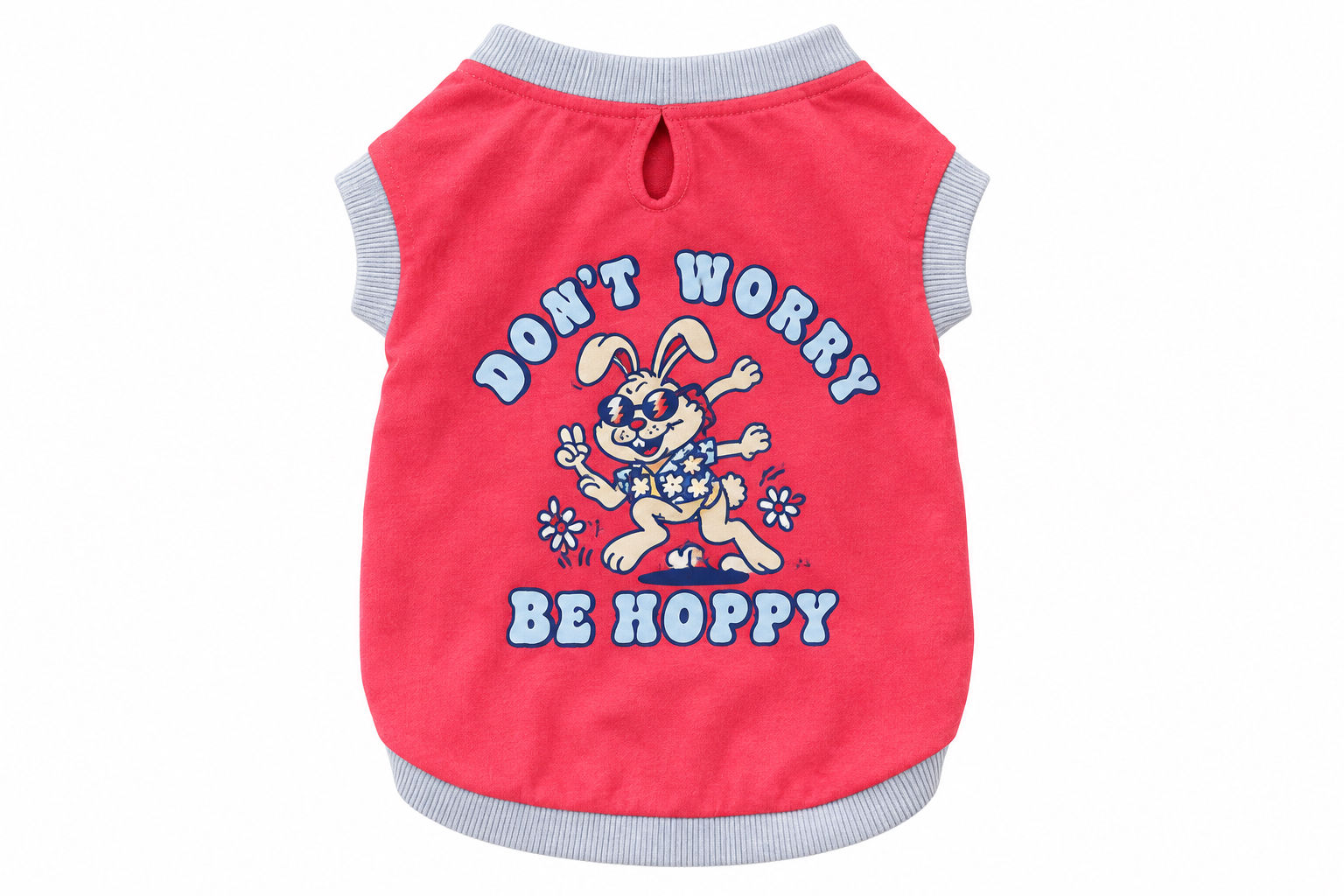 Old Navy “Don’t Worry Be Hoppy” Bunny Dog Shirt (S)