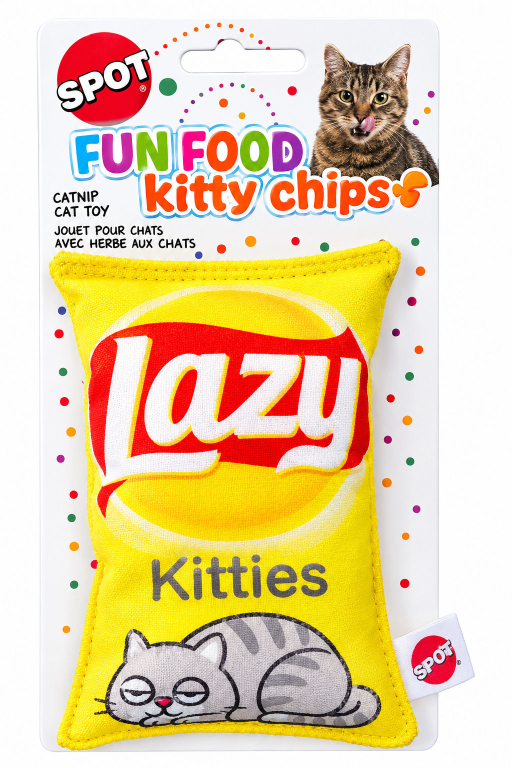 SPOT “Lazy Kitties” Fun Food Catnip Cat Toy