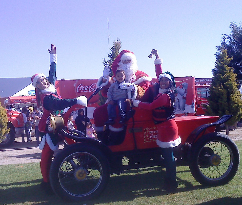 SANTA CLAUS EN COCA COLA
